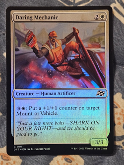 Daring Mechanic FOIL DFT Aetherdrift MTG 11 MTG Magic - Image 3