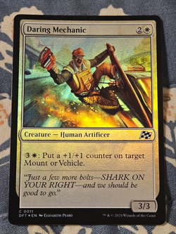 Daring Mechanic FOIL DFT Aetherdrift MTG 11 MTG Magic - Image 4