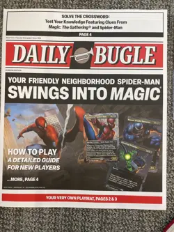 NYC MTG 2025 Spider-Man Welcome Deck, Comic, Card, Playmat, 3x Collectors Pack - Image 3