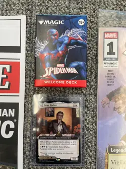 NYC MTG 2025 Spider-Man Welcome Deck, Comic, Card, Playmat, 3x Collectors Pack - Image 4