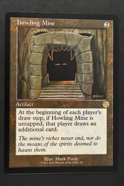Magic The Gathering: Howling Mine - BRO - Rare Retro Frame - NM Unplayed - MTG - Image 1