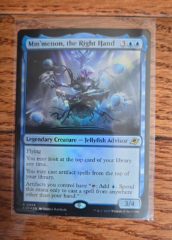 Mm'menon, the Right Hand Borderless MTG Edge of Eternities Foil - Image 1