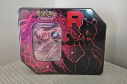 Pokemon Team Rocket MewTwo Tin New Sealed Destined Rivals - NEW / SEALED - Image 1