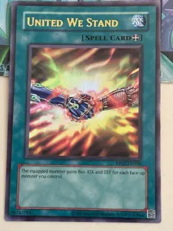 Yugioh 1x United We Stand Ultra Rare RP02-EN038 Retro Pack 2 2020 Reprint NM - Image 2
