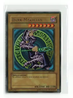DARK MAGICIAN SDY-006 ULTRA RARE YUGIOH TCG DAMAGED HP READ - Image 1
