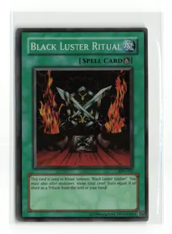 BLACK LUSTER RITUAL SYE-025 SUPER RARE YUGIOH TCG LP - Image 1