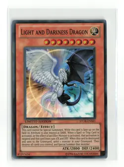 LIGHT AND DARKNESS DRAGON STOR-ENSE1 LIMITED EDITION YUGIOH TCG LP - Image 1