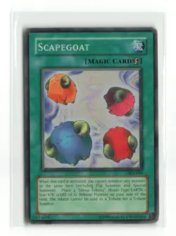 SCAPEGOAT SDJ-041 SUPER RARE YUGIOH TCG HP - Image 1