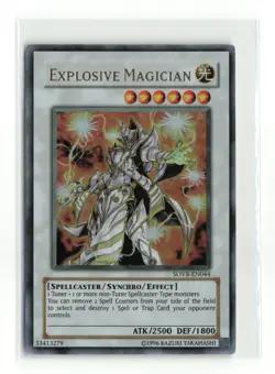 EXPLOSIVE MAGICIAN SOVR-EN044 ULTRA RARE YUGIOH TCG LP - Image 1