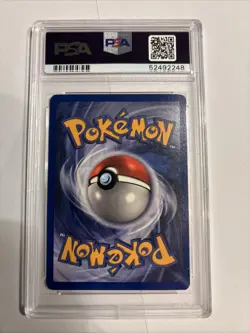 Pokemon Raichu Holo PSA 8 Base Set 14/102 Vintage 1999 WOTC - Image 2