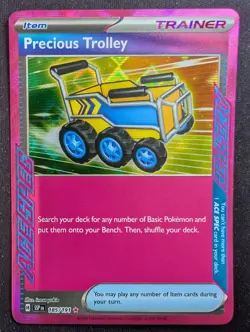 Precious Trolley - 185/191 - Surging Sparks (Pokemon) - Image 1