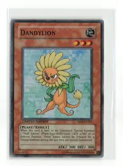 DANDYLION ABPF-ENSE1 LIMITED EDITION YUGIOH TCG LP - Image 1