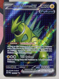 Iron Thorns ex Ultra Rare SV06: Twilight Masquerade 196/167 Pokemon TCG - Image 1