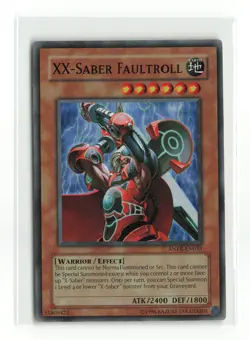 XX-SABER FAULTROLL ANPR-EN035 SUPER RARE YUGIOH TCG LP - Image 1
