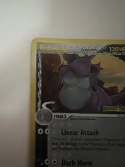 Pokemon TCG Dragon Frontiers Nidoking Delta Species 6/101 Reverse Holo Rare 120… - Image 2