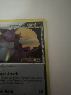 Pokemon TCG Dragon Frontiers Nidoking Delta Species 6/101 Reverse Holo Rare 120… - Image 3