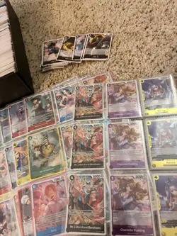 One Piece Card Game Bulk Lot! Almost 10 Pounds Of Cards! Read Description! - Image 3