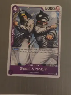Shachi & Penguin OP14-006 One Piece Azure Sea's Seven - Image 1