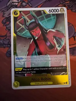 Nico Robin (107) OP09-107 Rare Emperors in the New World One Piece Foil NM - Image 1