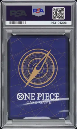 2022 ONE PIECE OP01-ROMANCE DAWN MANGA ALTERNATE ART #120 SHANKS PSA 10 - Image 2