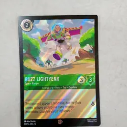 LORCANA DISNEY BUZZ LIGHTYEAR SPACE RANGERS AMC DOLBY TOY STORY MOVIE PROMO CARD - Image 1