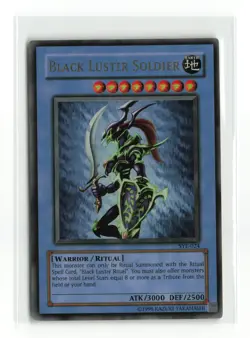 BLACK LUSTER SOLDIER SYE-024 ULTRA RARE YUGIOH TCG LP - Image 1