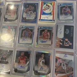 Lot Of 60 NBA Basketball Card Autographs — Including Numbered Autos!! - Image 3