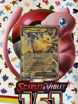 Pikachu ex - 063/193 - Ultra Rare - Paldea Evolved PAL - Mint Pokemon Card - Image 1