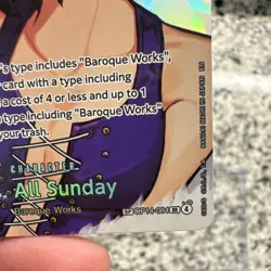 Bandai One Piece Card Game Ms. All Sunday OP14-084 SP Alt Art SR Holo EN - Image 5