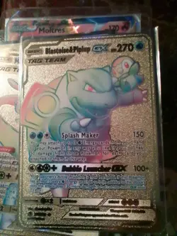Gold Plate, Secret Cards By Pokemon!!!!! - Image 4