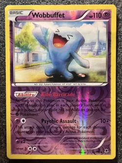 Wobbuffet 36/119 Uncommon Reverse Holo Pokemon Card NM - Image 1