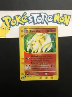 Pokemon Card - Ninetales - Expedition - Holo Reverse - EXC - English - 57/165 - Image 1
