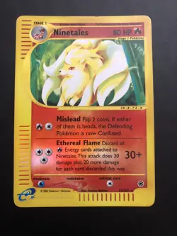 Pokemon Card - Ninetales - Expedition - Holo Reverse - EXC - English - 57/165 - Image 2