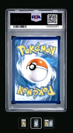 Pikachu EX Holo PSA 7 XY124 XY Promo Card with Aura Graded Guard - Image 2
