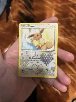 Pokemon TCG Lot Of 2 Eevee Holo Cards - Image 1