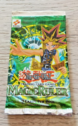 Yugioh Magic Ruler 1st Edition - Sealed Booster Pack - Image 1