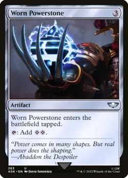 ~1x Worn Powerstone x1 ~NM~ 40K Magic the Gathering MtG~ - Image 1