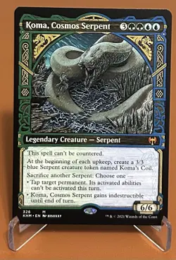 Koma, Cosmos Serpent (Showcase) Kaldheim Regular - Image 1