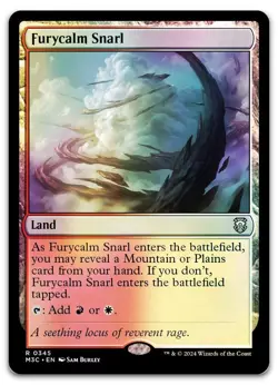 Furycalm Snarl (Ripple Foil) #345 (NM) Modern Horizons 3 M3C Magic MTG - Image 1