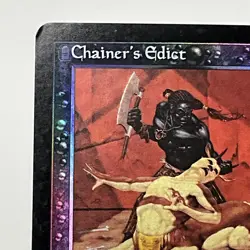 MTG Chainer's Edict (57) *Foil* Torment 2002 Gorgeous Pre-Modern Light Play - Image 2