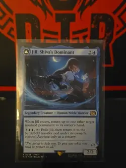 MTG Magic the Gathering Jill, Shiva's Dominant (58/764) Final Fantasy NM - Image 1