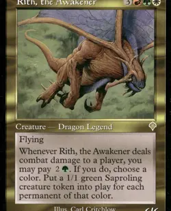 Rith, the Awakener 267 Rare Invasion Magic: The Gathering - Image 1