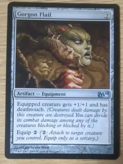 Gorgon Flail Magic: 2010 Core Set #211 2009 0b0g - Image 1