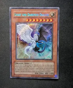Light and Darkness Dragon RP02-EN095 Foil Bleed Secret Rare Yugioh Retro Pack 2 - Image 1