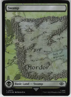 Magic the Gathering TCG Swamp (0277) L Universes Beyond: The Lord of the Rings: - Image 1