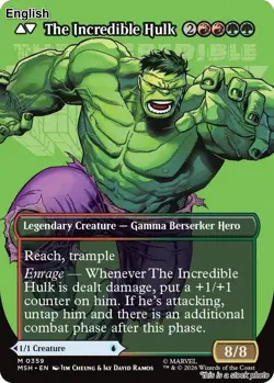 (Preorder) Bruce Banner (Borderless) (0359) EN [MSH - 359] - NM TCG MTG - Image 2