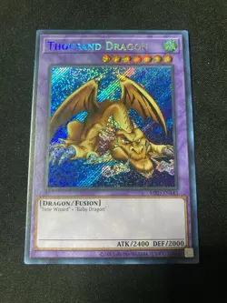 Yugioh Thousand Dragon MRD-EN143 SECRET RARE HOLOFOIL MINT CONDITION - Image 1