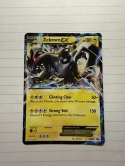 Zekrom EX BW38 Black And White Promos Pokemon Card NM - Image 1