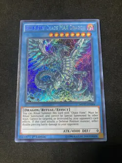*** BLUE-EYES CHAOS MAX DRAGON *** 1ST EDITION SECRET RARE NM MVP1-ENS04 YUGIOH! - Image 3