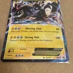 Pokemon TCG Zekrom EX BW38 Black & White Promo Holo 180HP Eng 2012 Shizurow - Image 2